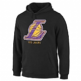 Men's Los Angeles Lakers Noches Enebea Pullover Hoodie - Black,baseball caps,new era cap wholesale,wholesale hats